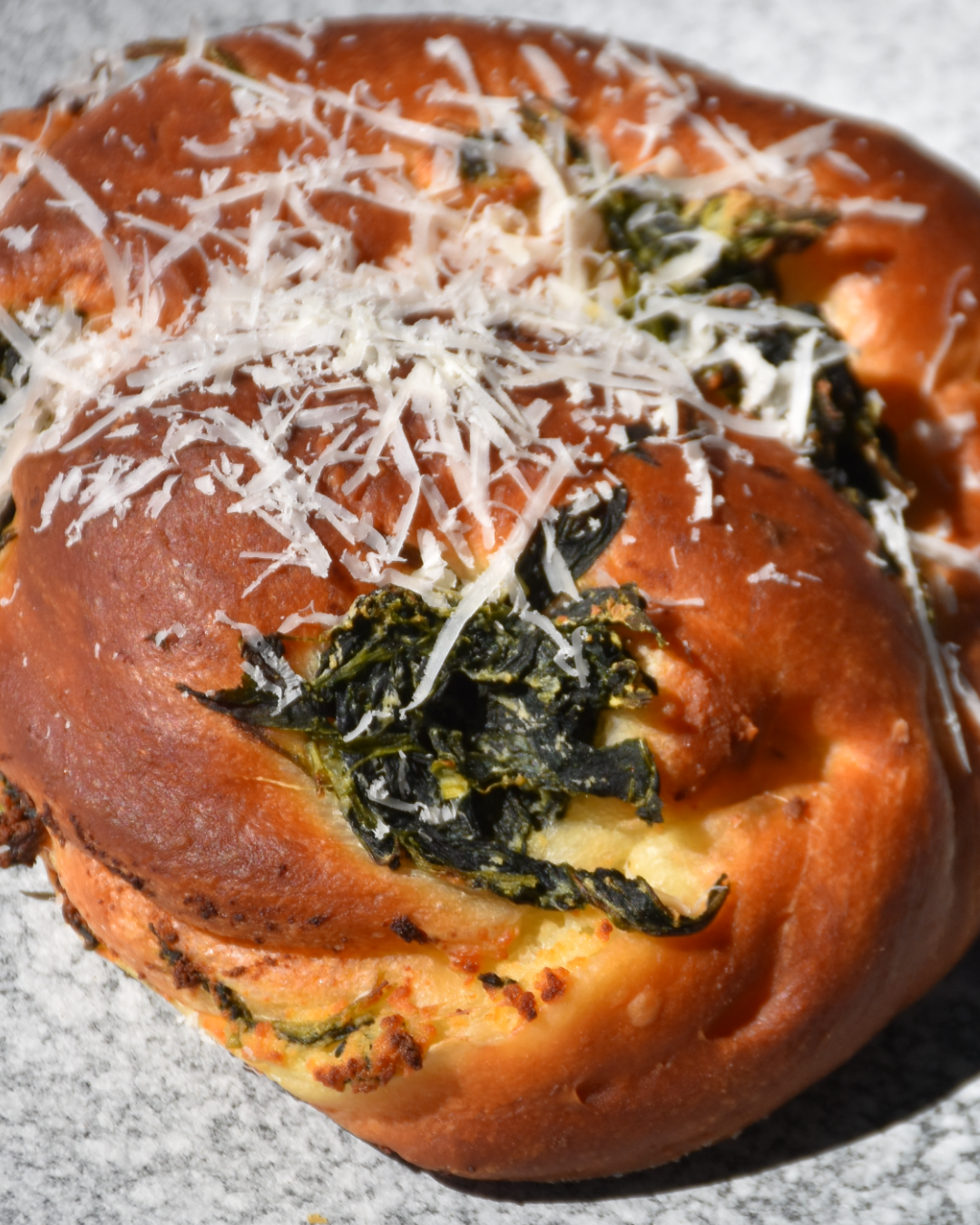 Spinach Ricotta Bun